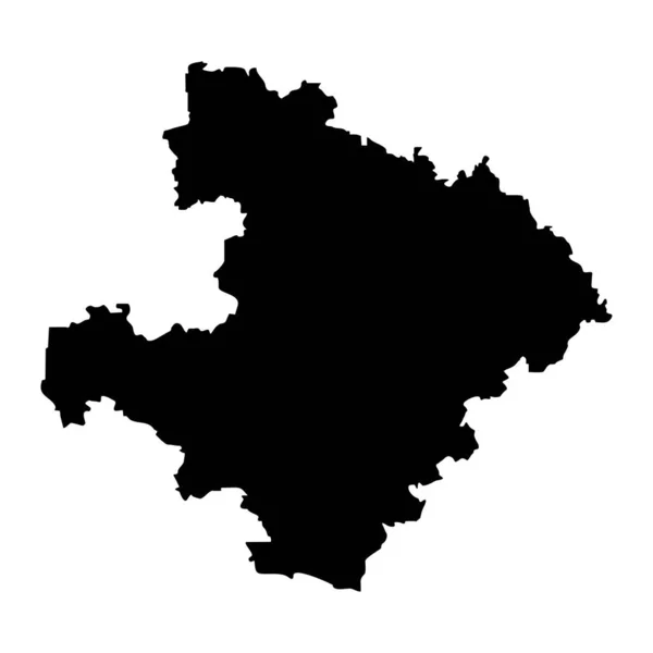 Карта Провінції Разград Провінція Болгарія Приклад Вектора — стоковий вектор