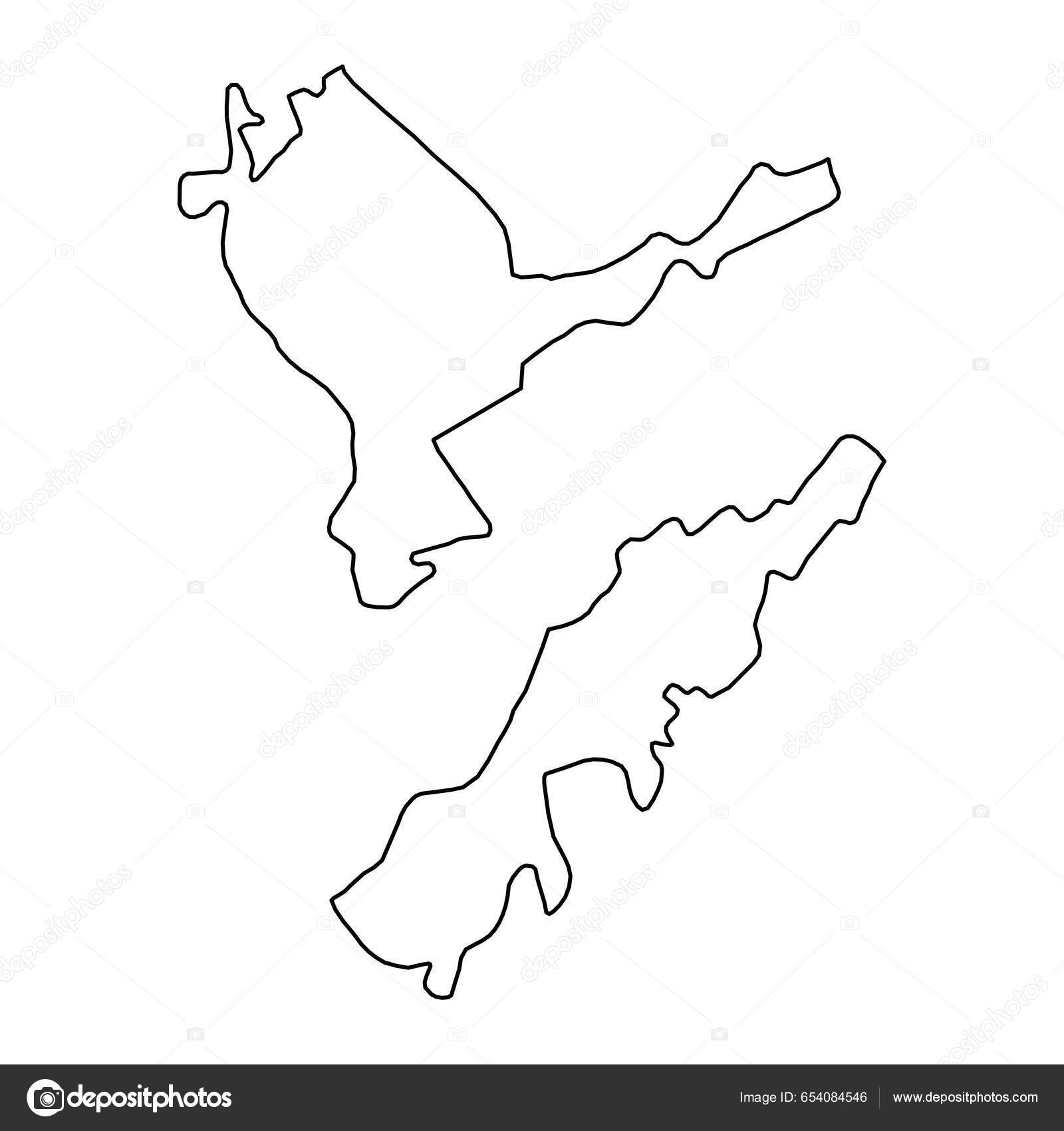 Dubasari District Map Province Moldova Vector Illustration Stock Vector