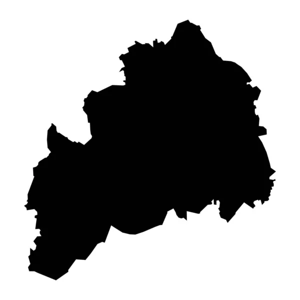 Діаграма Південної Остроботнії Регіон Фінляндії Приклад Вектора — стоковий вектор