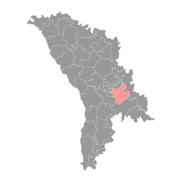 Anenii Noi District Map Province Moldova 일러스트 — 스톡 벡터