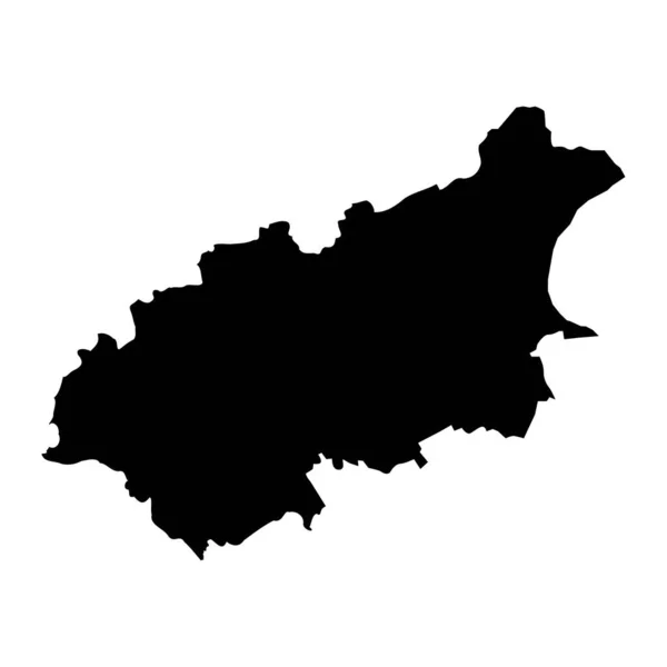 Jogeva County Map Die Staatliche Verwaltungseinheit Estlands Vektorillustration — Stockvektor