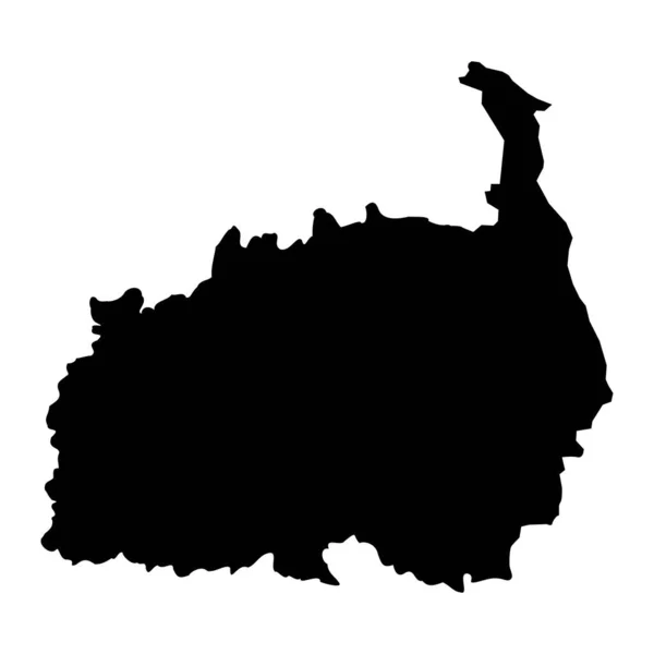 Карта Польского Уезда Административно Государственного Деления Эстонии Векторная Иллюстрация — стоковый вектор