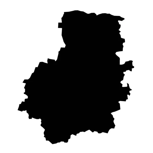Karte Des Kreises Telaiai Verwaltungseinheit Litauens Vektorillustration — Stockvektor