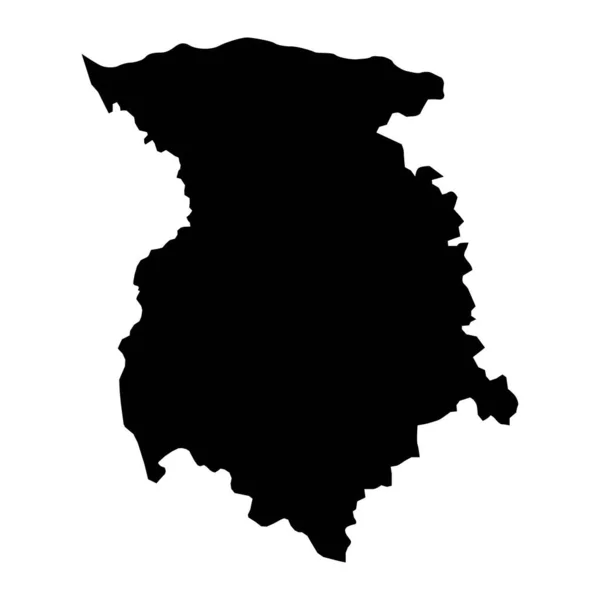 マリアンポール県地図 リトアニアの行政区画 ベクターイラスト — ストックベクタ