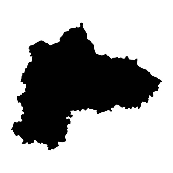 이즈군 Panevezys County Map 리투아니아의 일러스트 — 스톡 벡터