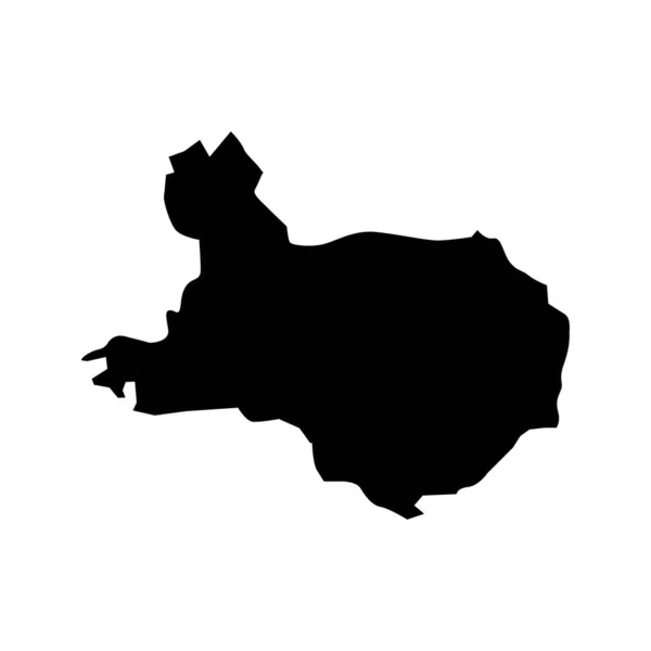 Χάρτης Του Δήμου Κεκάβα Διοικητική Διαίρεση Της Λετονίας Εικονογράφηση Διανύσματος — Διανυσματικό Αρχείο