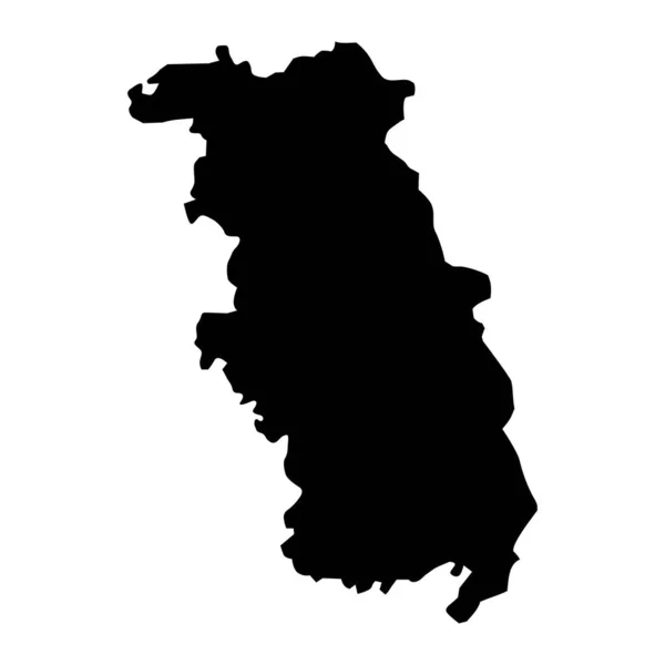 Ludza市地图 拉脱维亚行政区划 矢量说明 — 图库矢量图片