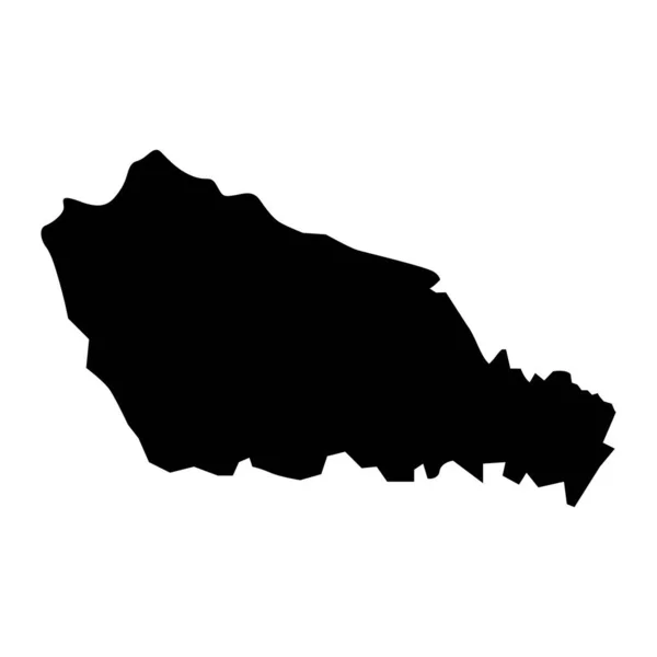 Brod Posavina County Map Subdivision Croatia 일러스트 — 스톡 벡터
