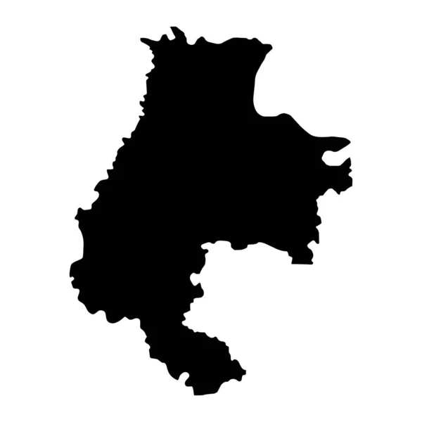Macva Mapa Del Distrito Serbia Ilustración Vectorial — Archivo Imágenes Vectoriales