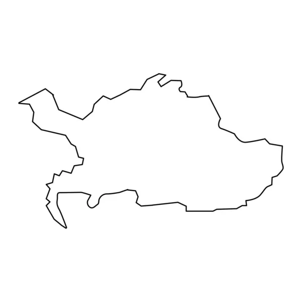 Landkarte Von Ropazu Verwaltungsgliederung Lettlands Vektorillustration — Stockvektor
