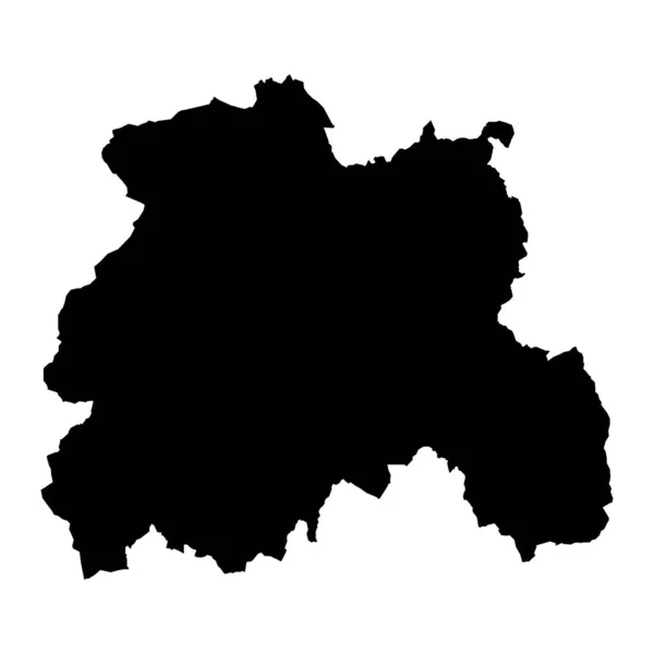 Mapa Del Condado Laois Condados Administrativos Irlanda Ilustración Vectorial — Vector de stock