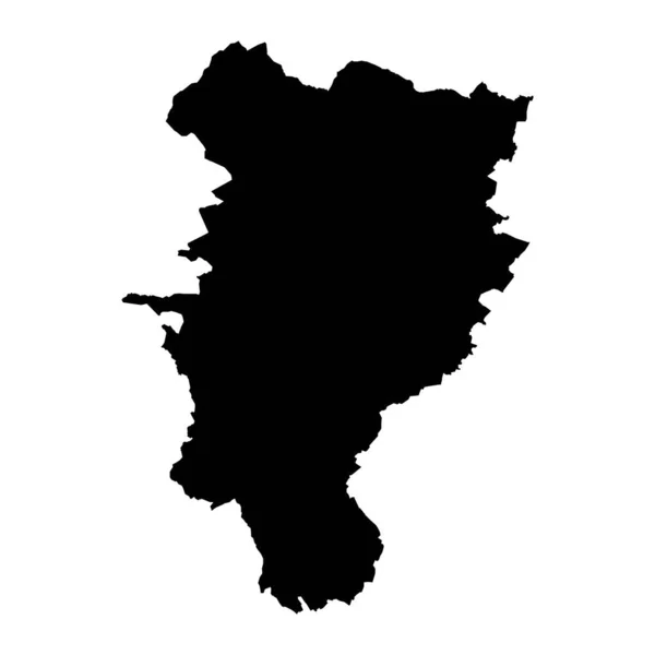 郡キルデア地図 アイルランドの行政郡 ベクターイラスト — ストックベクタ