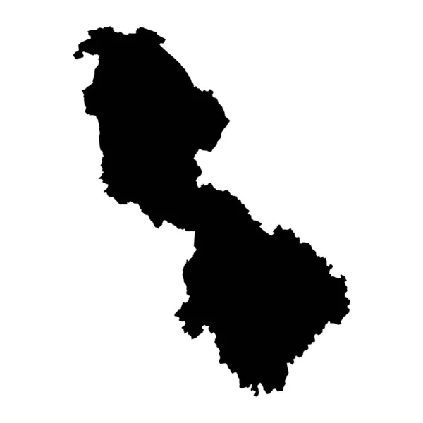 County Leitrim Map 아일랜드의 일러스트 — 스톡 벡터