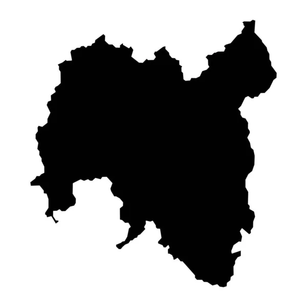 Mapa Powiatu Tolna Powiat Węgierski Ilustracja Wektora — Wektor stockowy