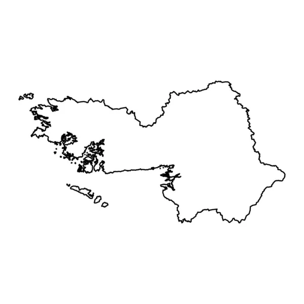 Χάρτης County Galway Διοικητικές Κομητείες Της Ιρλανδίας Εικονογράφηση Διανύσματος — Διανυσματικό Αρχείο