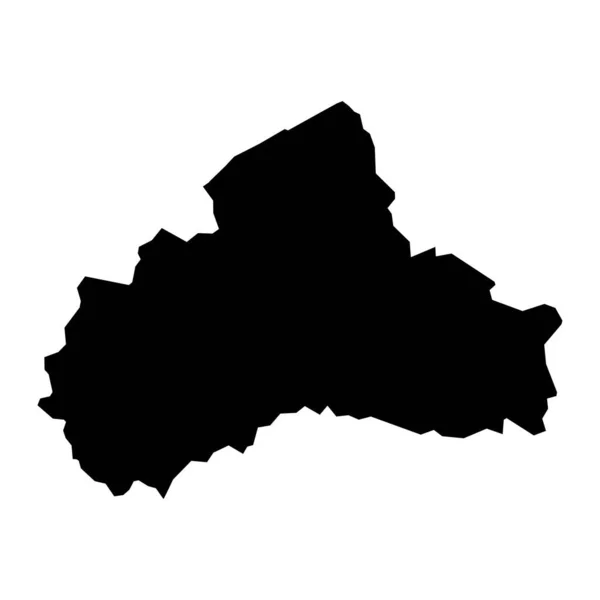 ハルマグシティ バンブリッジ クレイガボンの地図 北アイルランドの行政区 ベクターイラスト — ストックベクタ