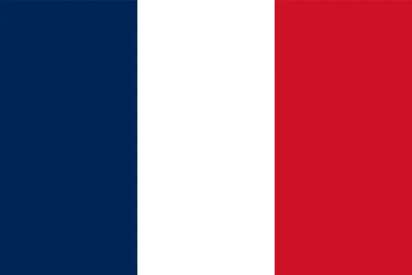 Saint Martin Flag Official Colors Proportion Vector Illustration — Image vectorielle