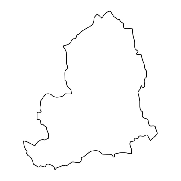 Comté Mid Glamorgan Pays Galles Illustration Vectorielle — Image vectorielle