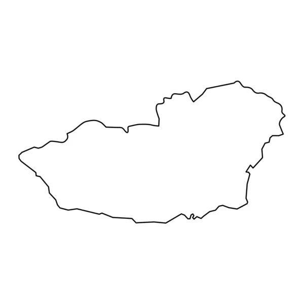 Comté South Glamorgan Pays Galles Illustration Vectorielle — Image vectorielle