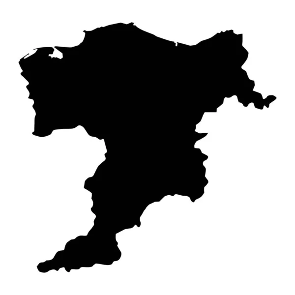 Χάρτης Μορέι Περιοχή Του Συμβουλίου Της Σκωτίας Εικονογράφηση Διανύσματος — Διανυσματικό Αρχείο