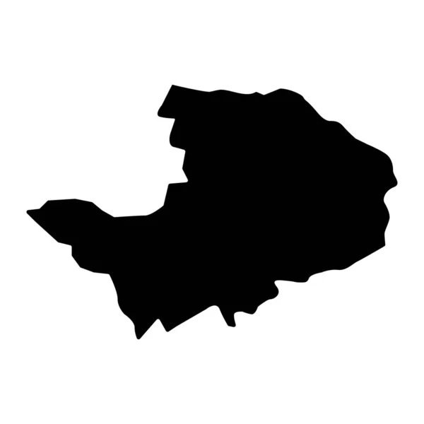 レンフリーシャー地図 スコットランドの評議会エリア ベクターイラスト — ストックベクタ