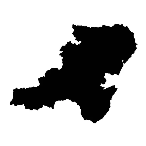 Aberdeenshire Map Council Area Scotland Vektorová Ilustrace — Stockový vektor