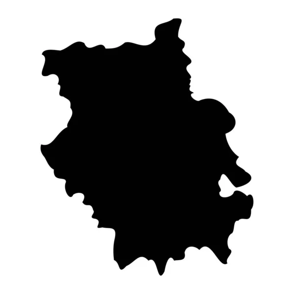 브리지 Cambridgeshire Map 잉글랜드의 일러스트 — 스톡 벡터