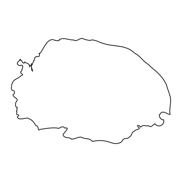 Χάρτης Νόρφολκ Κομητεία Της Αγγλίας Εικονογράφηση Διανύσματος — Διανυσματικό Αρχείο