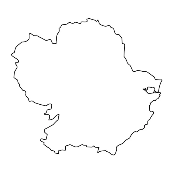 Angus Map Zone Conseil Écosse Illustration Vectorielle — Image vectorielle