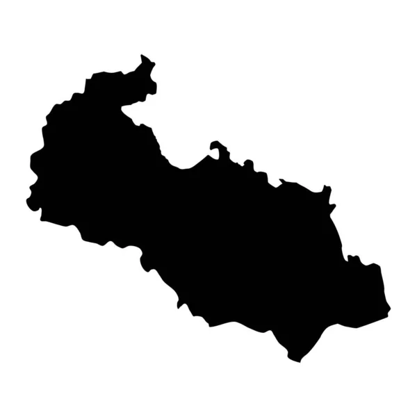 모라비아 실레지아 지역은 공화국의 구역이다 일러스트 — 스톡 벡터