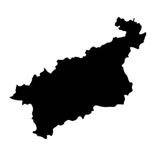 チェコ共和国のウスティ ラベム地域またはウステッキー地域行政単位 ベクターイラスト — ストックベクタ