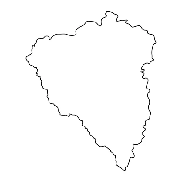 Plzen Regione Unità Amministrativa Della Repubblica Ceca Illustrazione Vettoriale — Vettoriale Stock