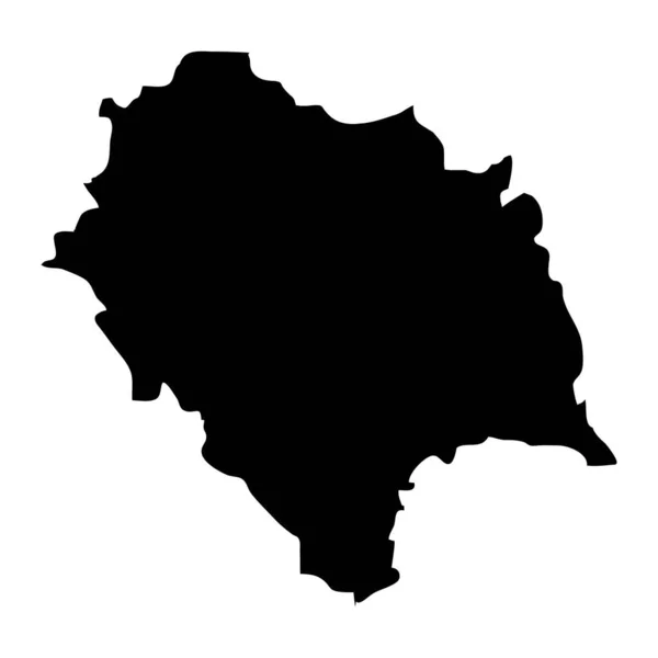 Himachal Pradesh Mapa Estado Divisão Administrativa Índia Ilustração Vetorial — Vetor de Stock