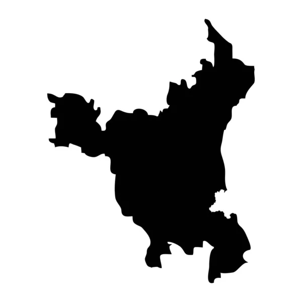 Carte État Haryana Division Administrative Inde Illustration Vectorielle — Image vectorielle