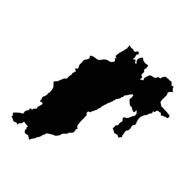 Arunachal Pradesh Κρατικός Χάρτης Διοικητική Διαίρεση Της Ινδίας Εικονογράφηση Διανύσματος — Διανυσματικό Αρχείο