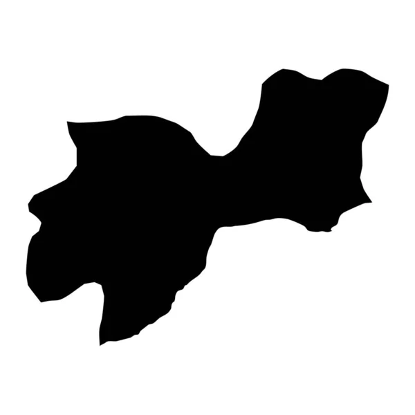 テキルダグ州地図 トルコの行政区画 ベクターイラスト — ストックベクタ