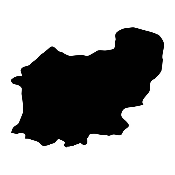 Карта Провінції Усак Адміністративний Поділ Туреччини Приклад Вектора — стоковий вектор