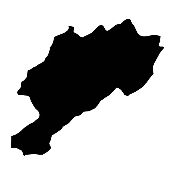 Carte Province Afyonkarahisar Divisions Administratives Turquie Illustration Vectorielle — Image vectorielle