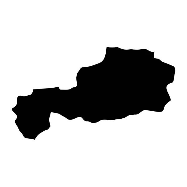 Karte Der Provinz Bolu Verwaltungseinheiten Der Türkei Vektorillustration — Stockvektor