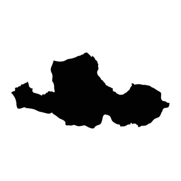 Karte Der Provinz Samsun Verwaltungseinheiten Der Türkei Vektorillustration — Stockvektor