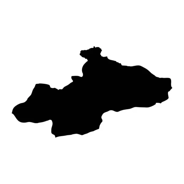 Χάρτης Επαρχίας Τοκάτ Διοικητικές Διαιρέσεις Της Τουρκίας Εικονογράφηση Διανύσματος — Διανυσματικό Αρχείο