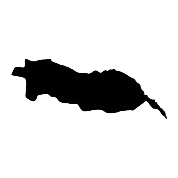 Karte Der Provinz Igdir Verwaltungsgliederung Der Türkei Vektorillustration — Stockvektor