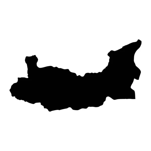 Karte Der Provinz Elazig Verwaltungseinheiten Der Türkei Vektorillustration — Stockvektor