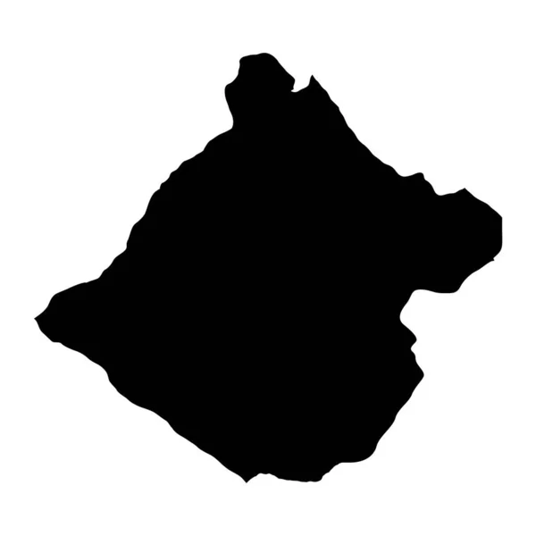Χάρτης Τάκνα Περιοχή Στο Περού Εικονογράφηση Διανύσματος — Διανυσματικό Αρχείο