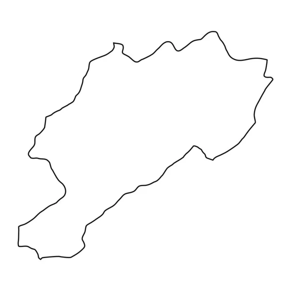 Karte Der Provinz Afyonkarahisar Verwaltungsgliederung Der Türkei Vektorillustration — Stockvektor