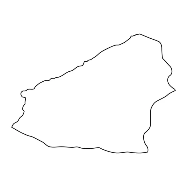 Mapa Província Zonguldak Divisões Administrativas Turquia Ilustração Vetorial — Vetor de Stock