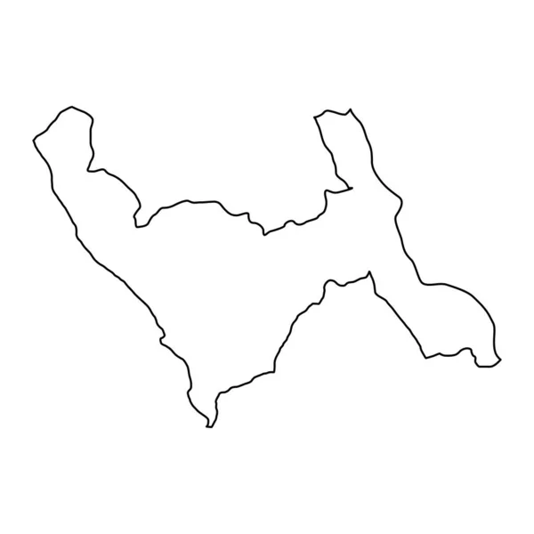 Χάρτης Libertad Περιοχή Στο Περού Εικονογράφηση Διανύσματος — Διανυσματικό Αρχείο