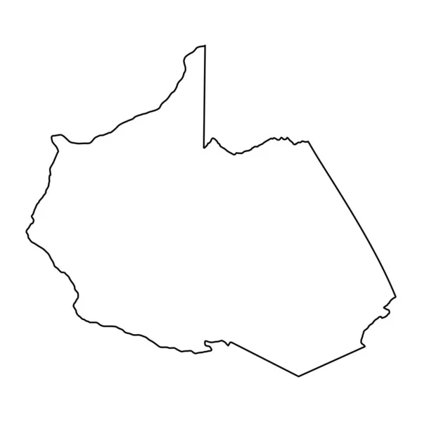 Карта Мадре Діос Перу Векторний Приклад — стоковий вектор