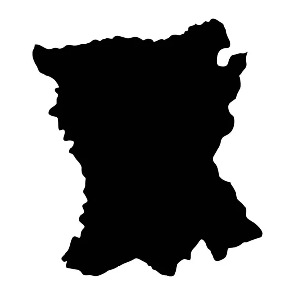 圣佩德罗省地图 巴拉圭省 矢量说明 — 图库矢量图片
