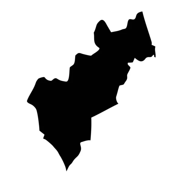 ケレタロ州地図 メキシコ国の行政区画 ベクターイラスト — ストックベクタ